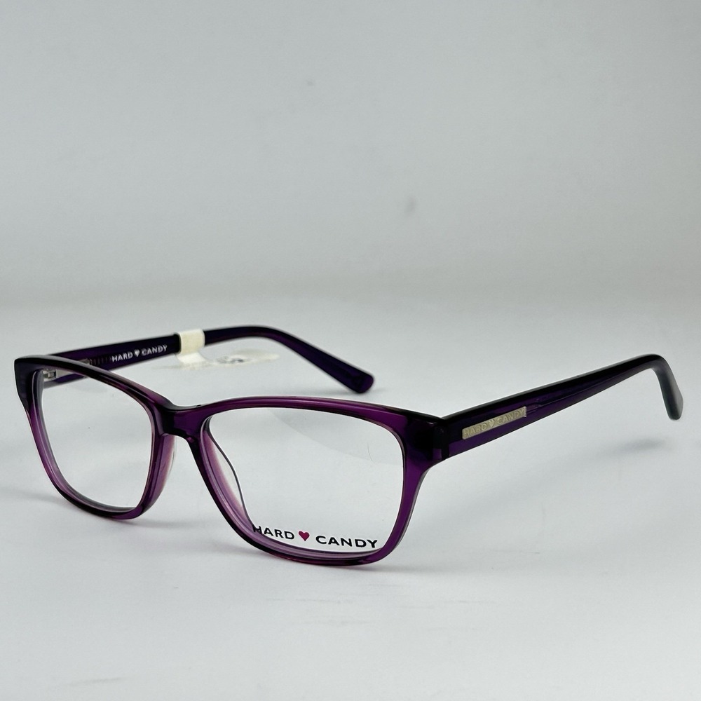 Hard Candy Purple‎ Women's Eyeglasses Frames 53-14-135 HC25 PURCR